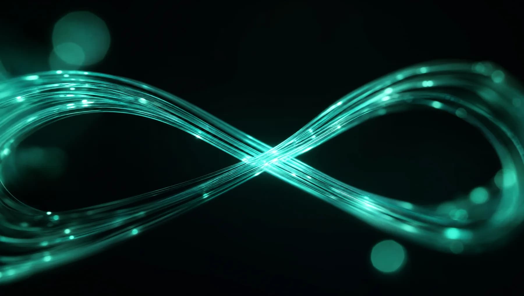 La señal — fibra y luz menta